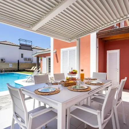 בית נופש Chloe Tenerifesummervillas Giant Private Pool 11 Meters Long